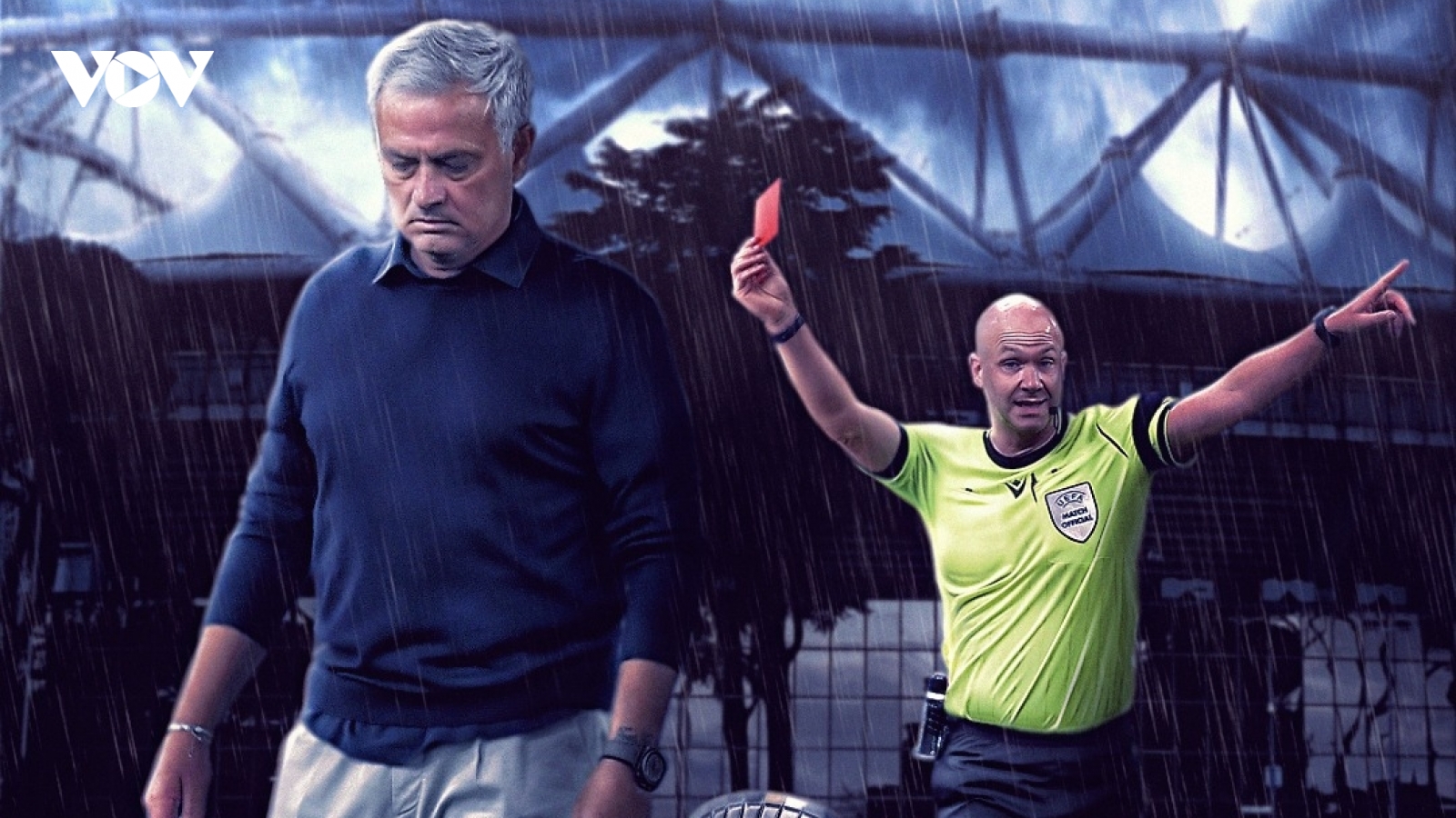 Biếm họa 24h: Jose Mourinho ngậm ngùi "nhận thẻ đỏ" rời AS Roma