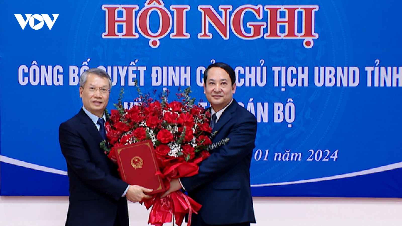 Bổ nhiệm tân Giám đốc Sở Tài nguyên và Môi trường tỉnh Ninh Bình