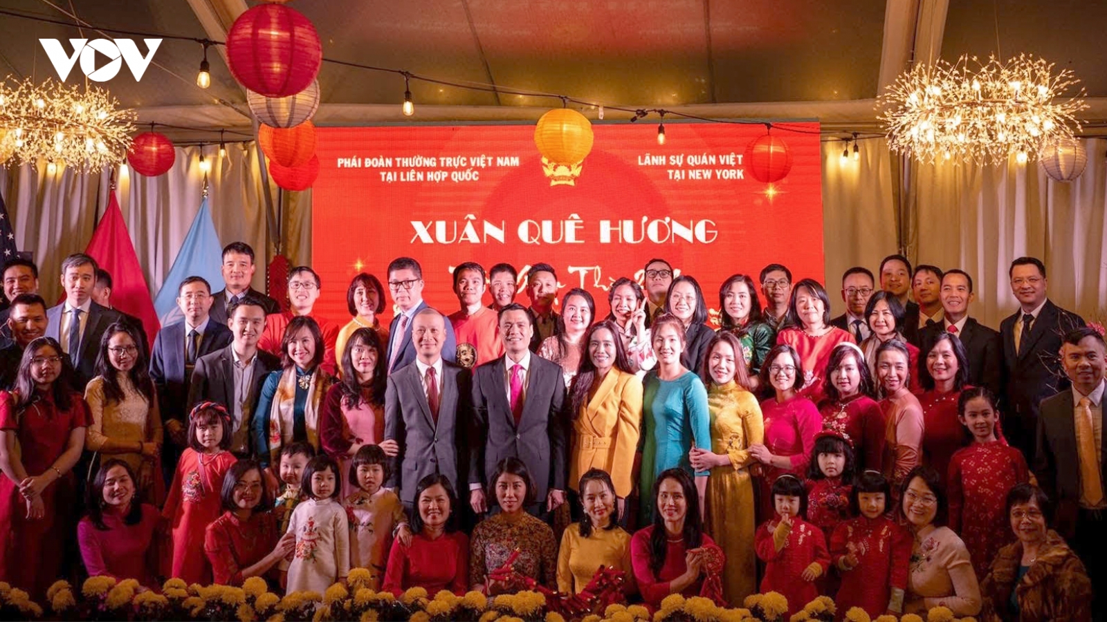 Phái đoàn Việt Nam tại LHQ tổ chức “Tết Cộng đồng-Xuân Quê hương Giáp Thìn 2024”
