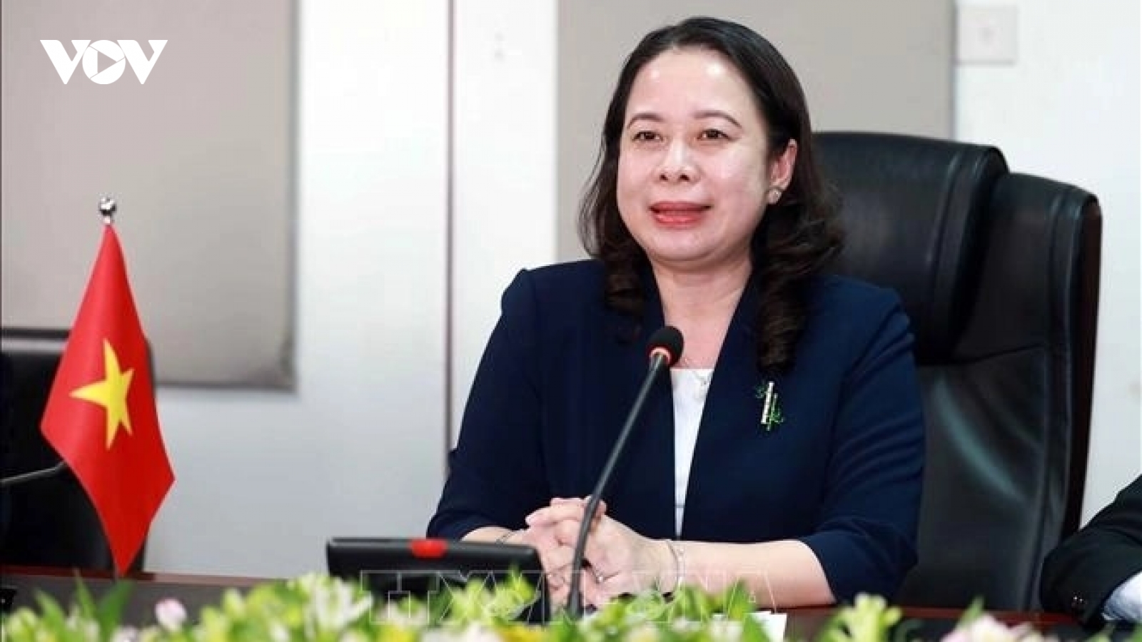 Phó Chủ tịch nước Võ Thị Ánh Xuân gặp Tổng Thư ký LHQ António Guterres