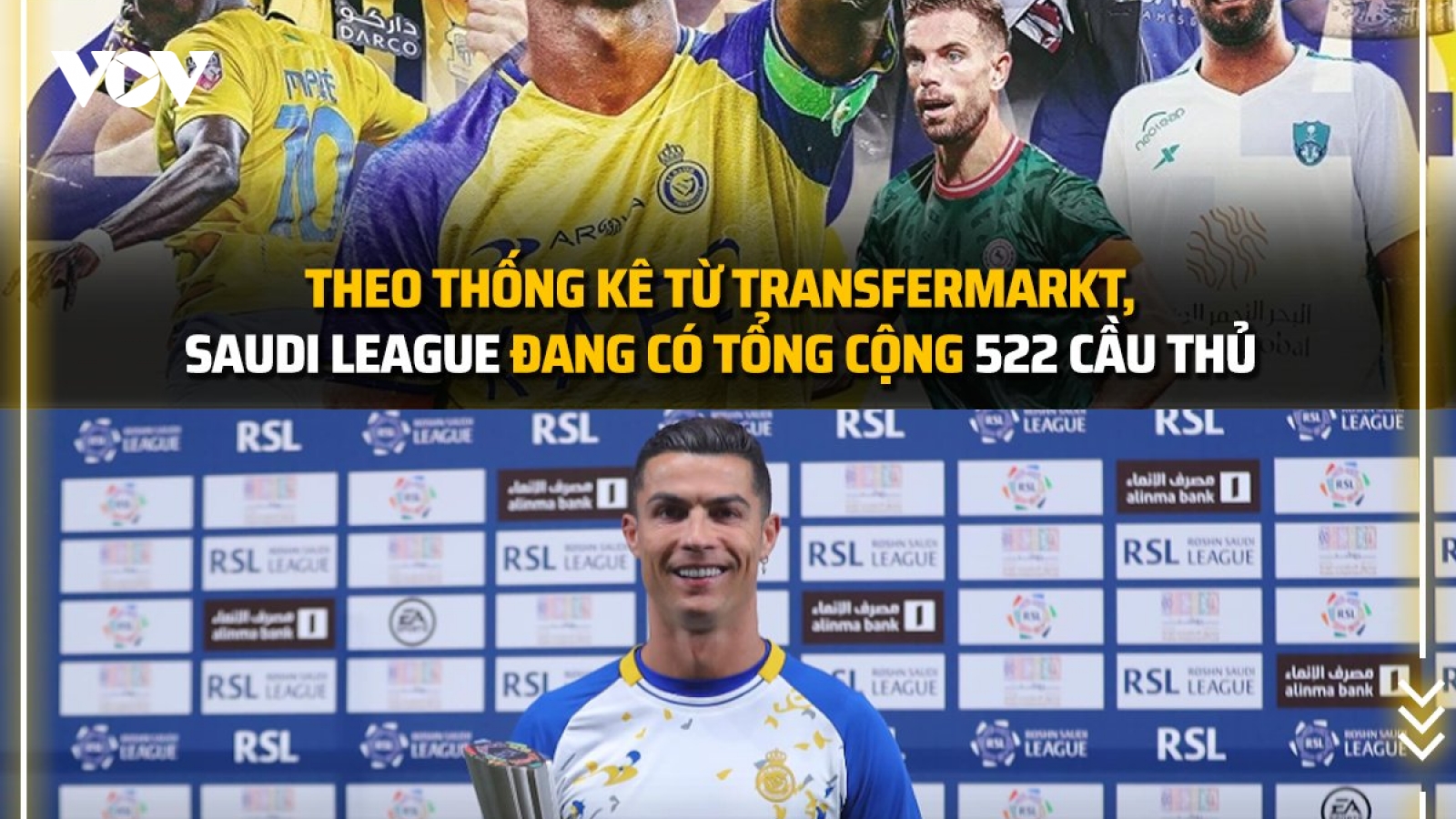 Biếm họa 24h: Ronaldo ''vô đối'' ở Saudi Arabia