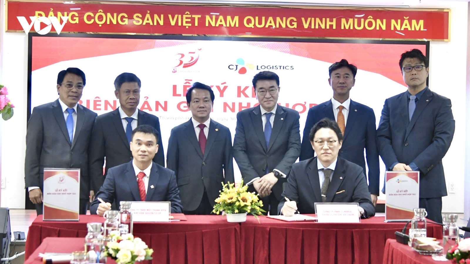 Saigon Co.op và CJ Group ký kết hợp tác chiến lược về vận chuyển hàng hóa