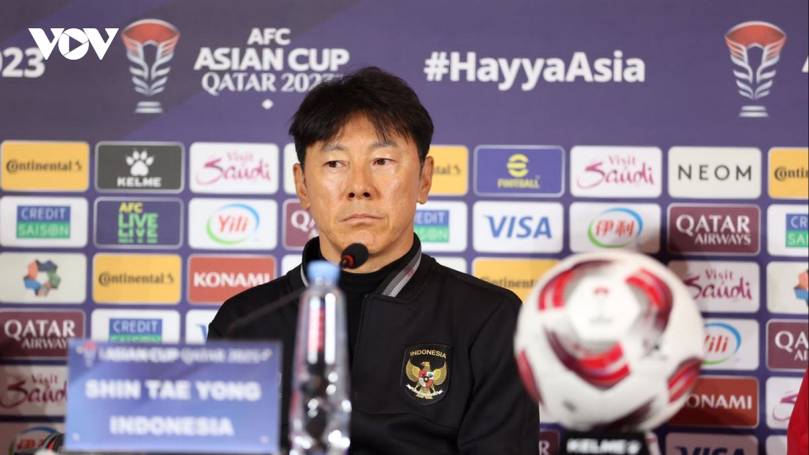 HLV Shin Tae Yong đặt mục tiêu thắng ĐT Việt Nam sau khi Indonesia rời Asian Cup
