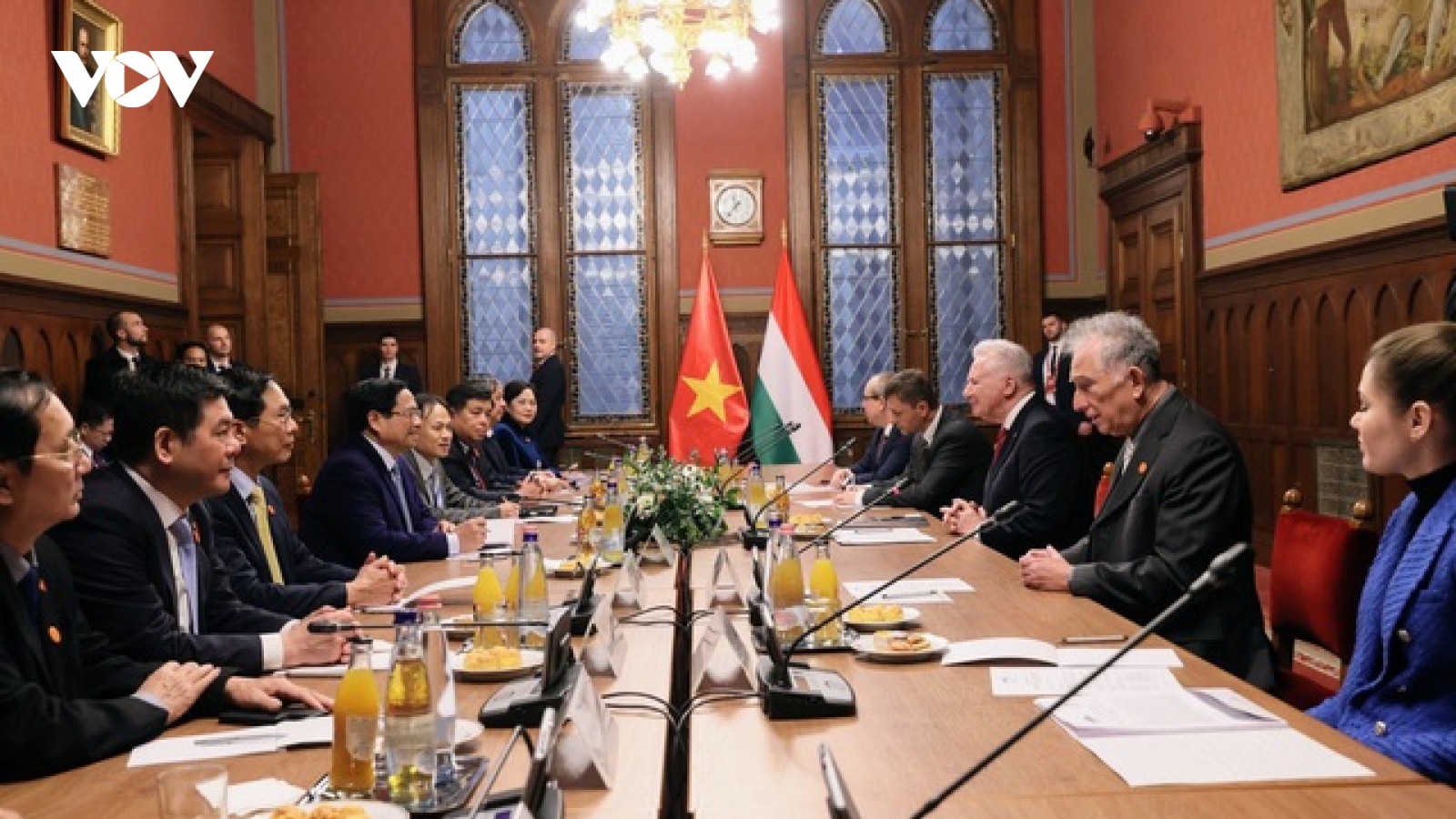 Thủ tướng Chính phủ Phạm Minh Chính hội kiến Phó Chủ tịch Quốc hội Hungary