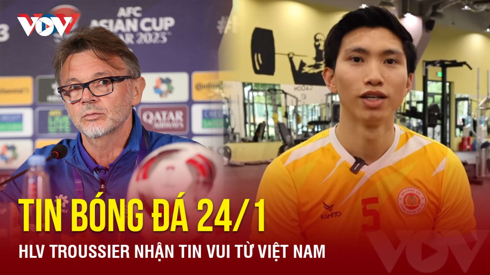 Tin bóng đá 24/1: HLV Troussier nhận tin vui từ Việt Nam