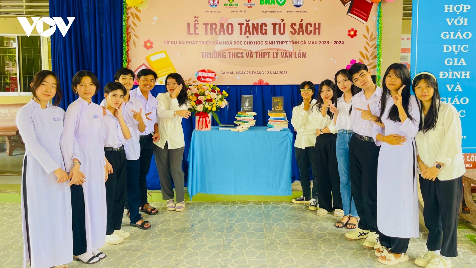 Lan tỏa văn hóa đọc trong học đường tại Cà Mau