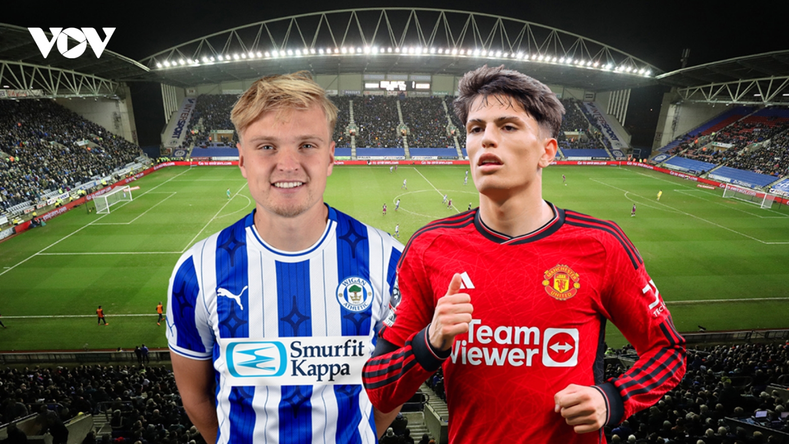 Dự đoán tỷ số, đội hình xuất phát trận Wigan - MU