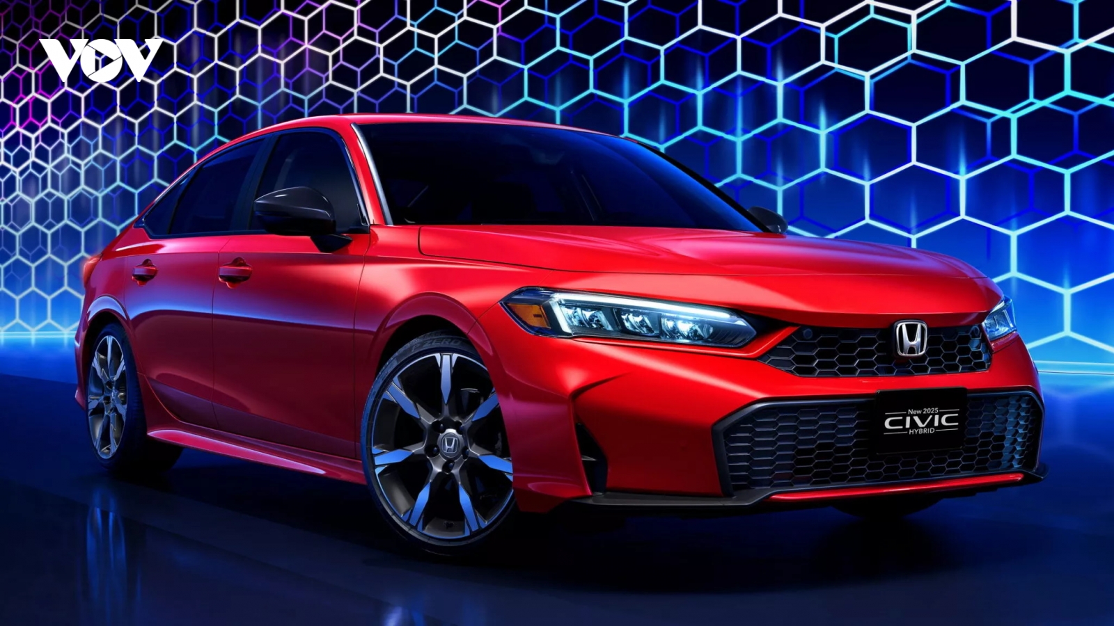 Honda Civic hybrid 2025 lộ hình ảnh đầu tiên