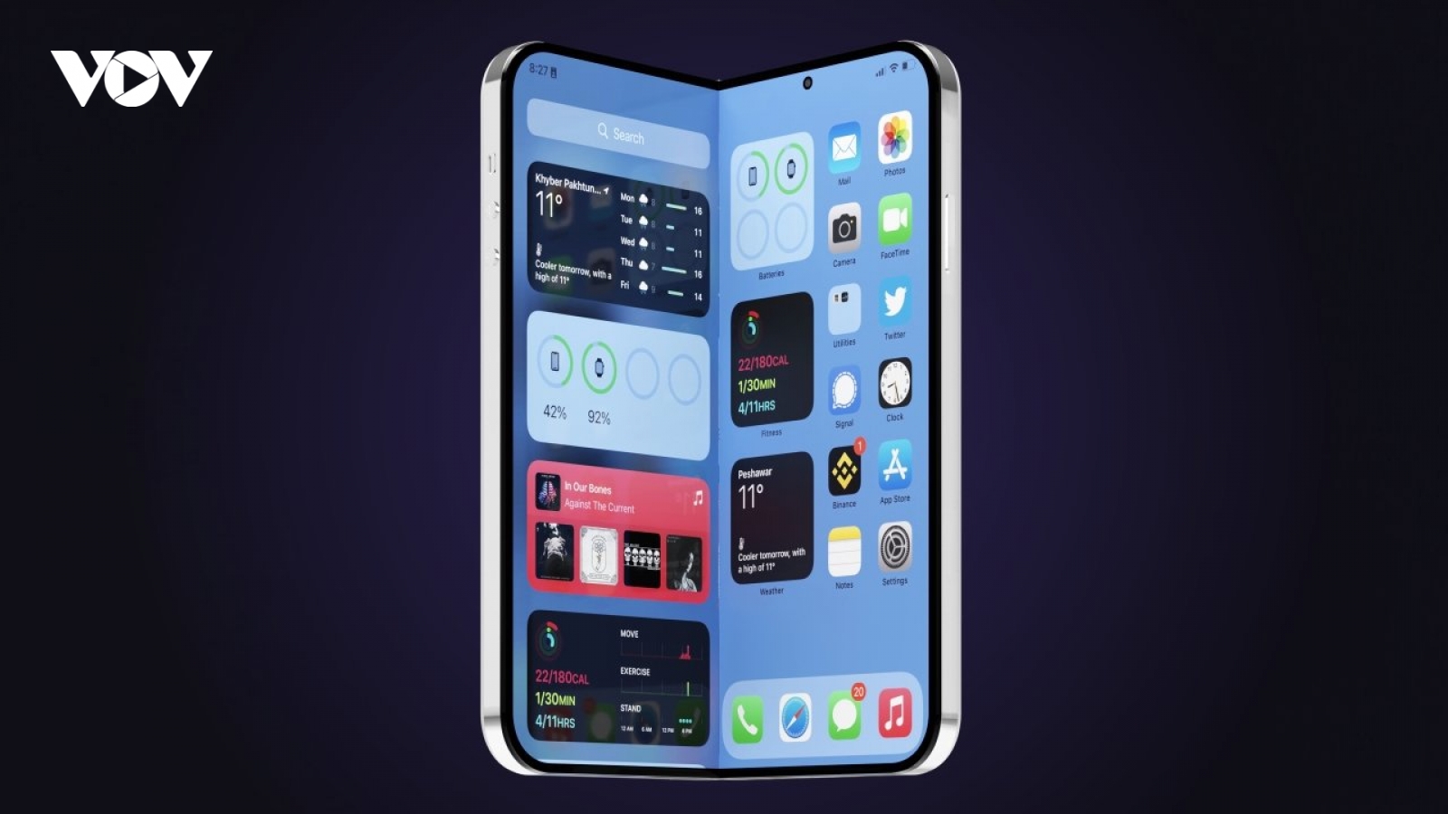 Apple còn lâu mới có thể ra mắt iPhone màn hình gập