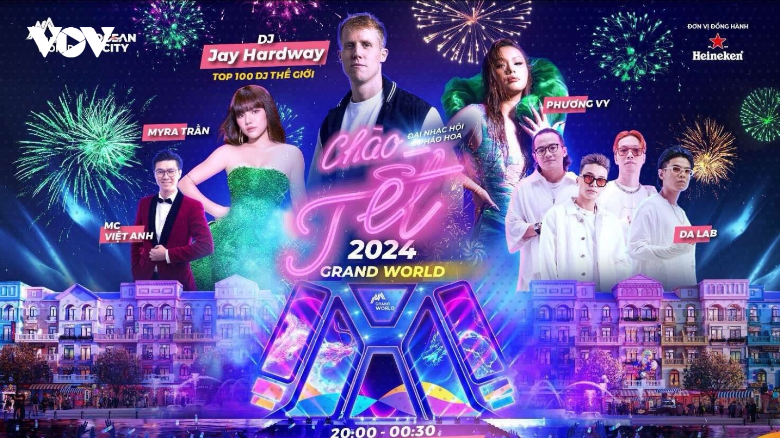 “Quẩy” hết mình cùng DJ Top 100 thế giới tại Đại nhạc hội Countdown