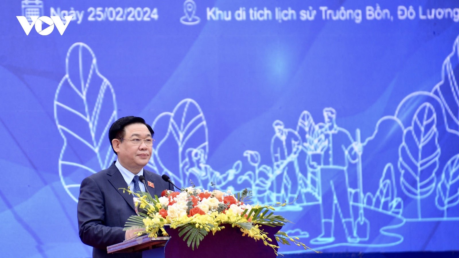 Chủ tịch Quốc hội dự Lễ khởi động Tháng Thanh niên năm 2024 và Tết trồng cây