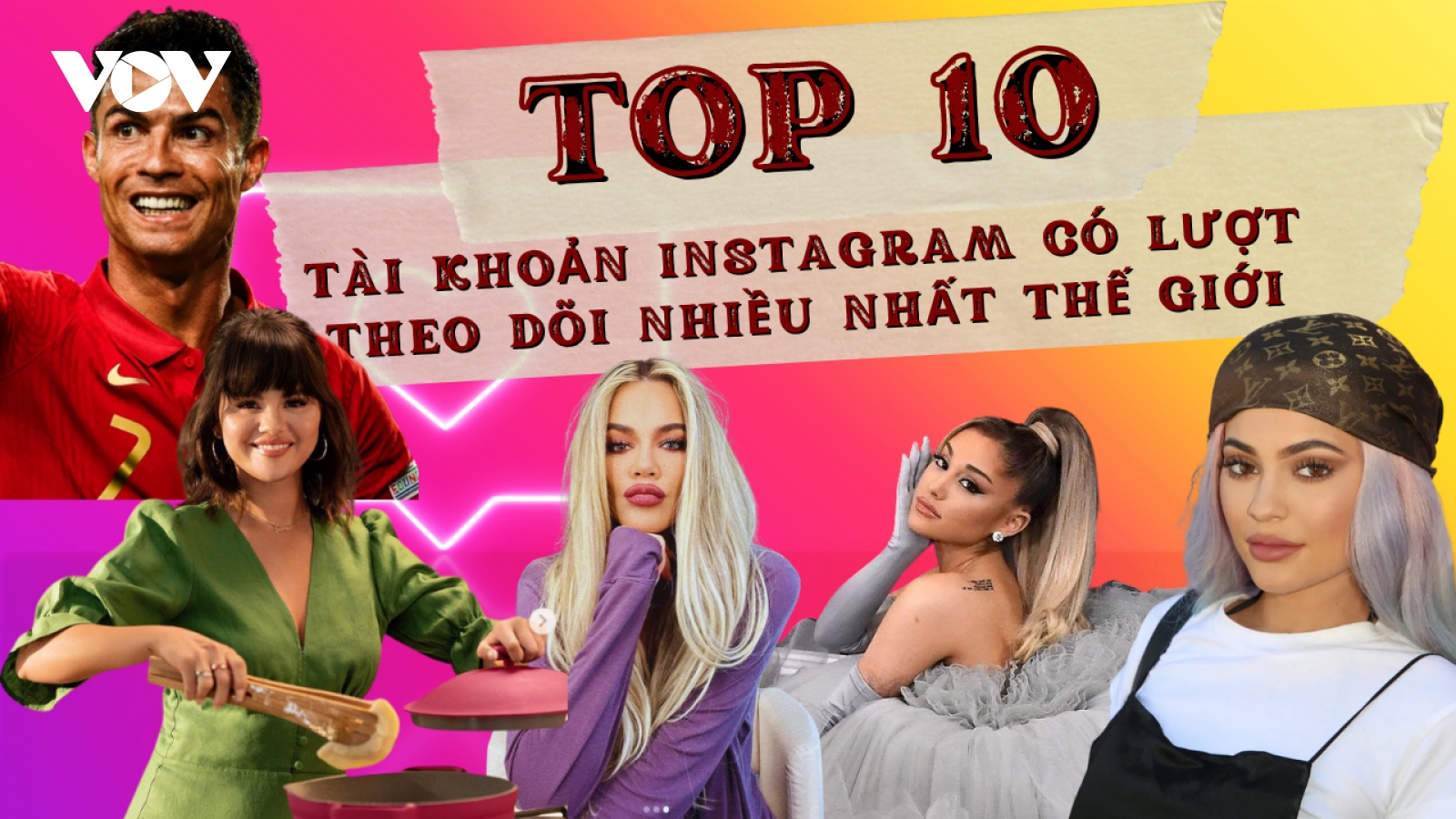 Top 10 tài khoản Instagram của nghệ sĩ có lượt theo dõi nhiều nhất thế giới