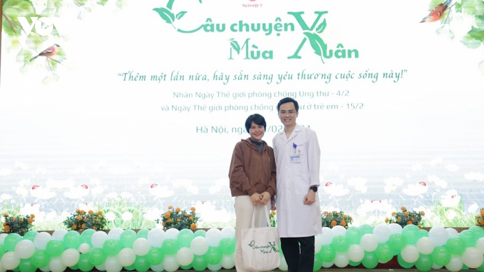 "Các y bác sĩ cho em cảm giác như được sống trong gia đình"