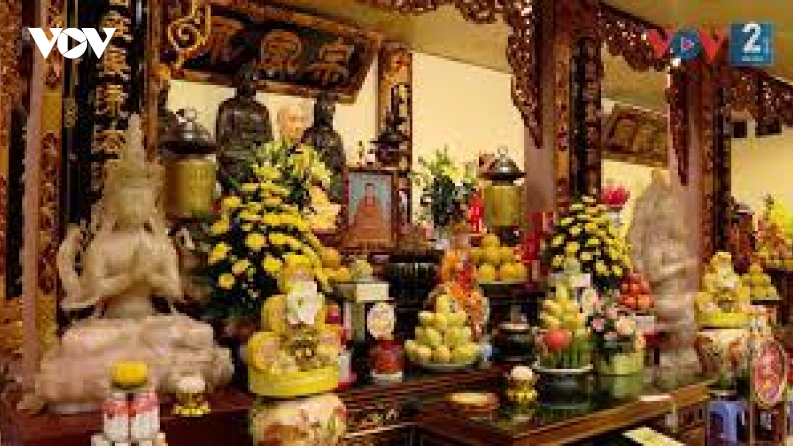 Ngôi chùa tại quận Hoàng Mai nói không với đốt vàng mã