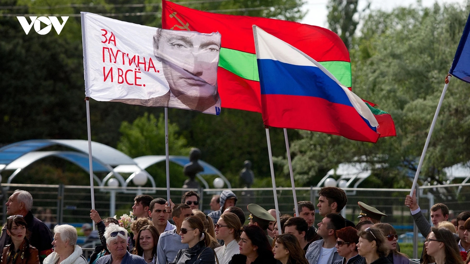 Vùng ly khai Transnistria ở Đông Âu yêu cầu được Tổng thống Nga Putin bảo vệ
