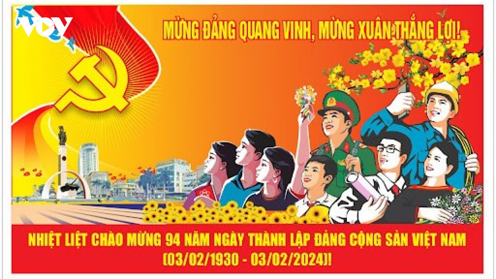 Lào và Campuchia gửi Điện mừng 94 năm Ngày thành lập Đảng Cộng sản Việt Nam