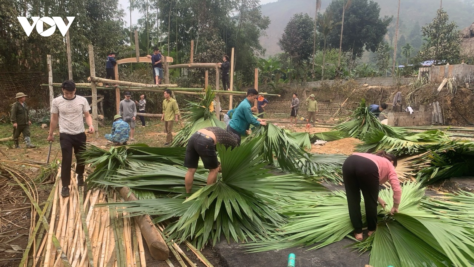 Cháy nhà sàn ở Yên Bái ngay đầu năm mới, thiệt hại gần nửa tỷ đồng