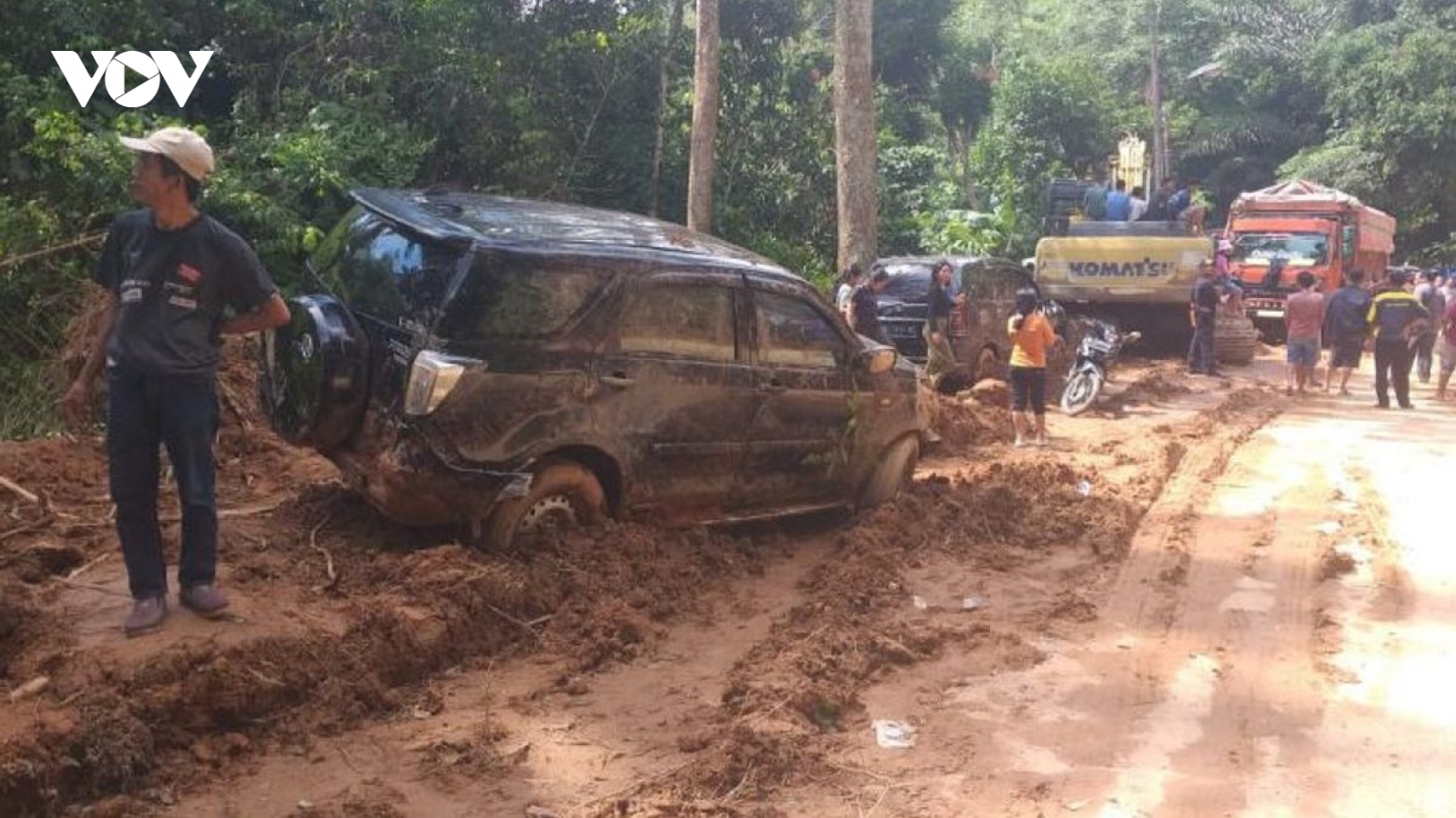 Indonesia: Lở vách đá trên quốc lộ khiến 16 người thương vong