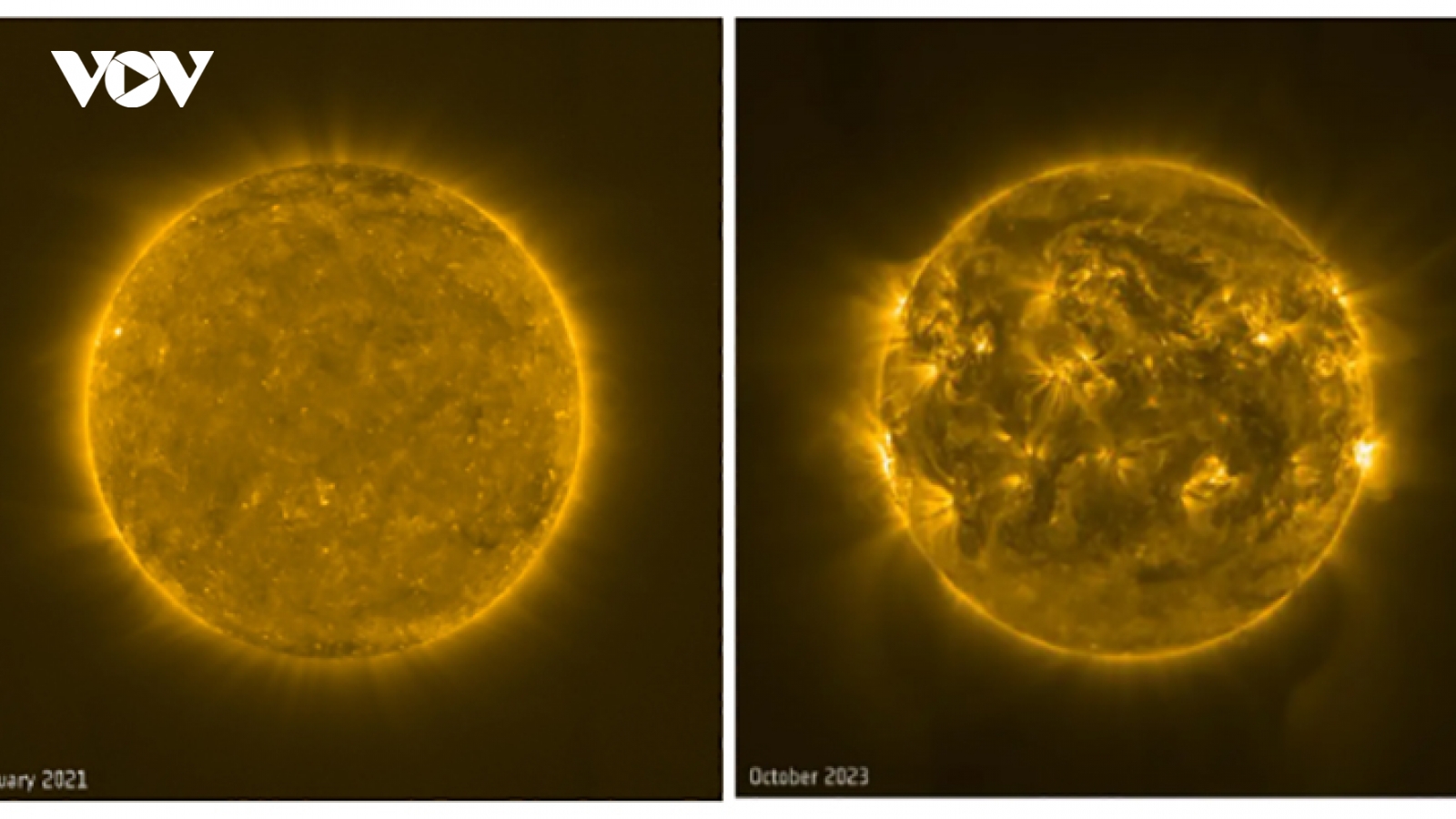 Ảnh sốc từ NASA/ESA: Mặt Trời biến dạng kinh khủng 2 năm qua