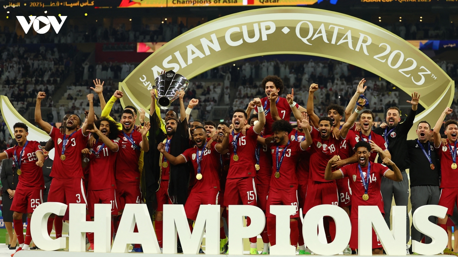 Akram Afif lập hat-trick khó tin trước Jordan, Qatar vô địch Asian Cup 2023