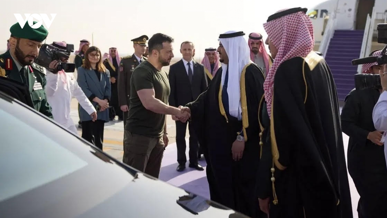 Tổng thống Ukraine Zelensky thăm Saudi Arabia