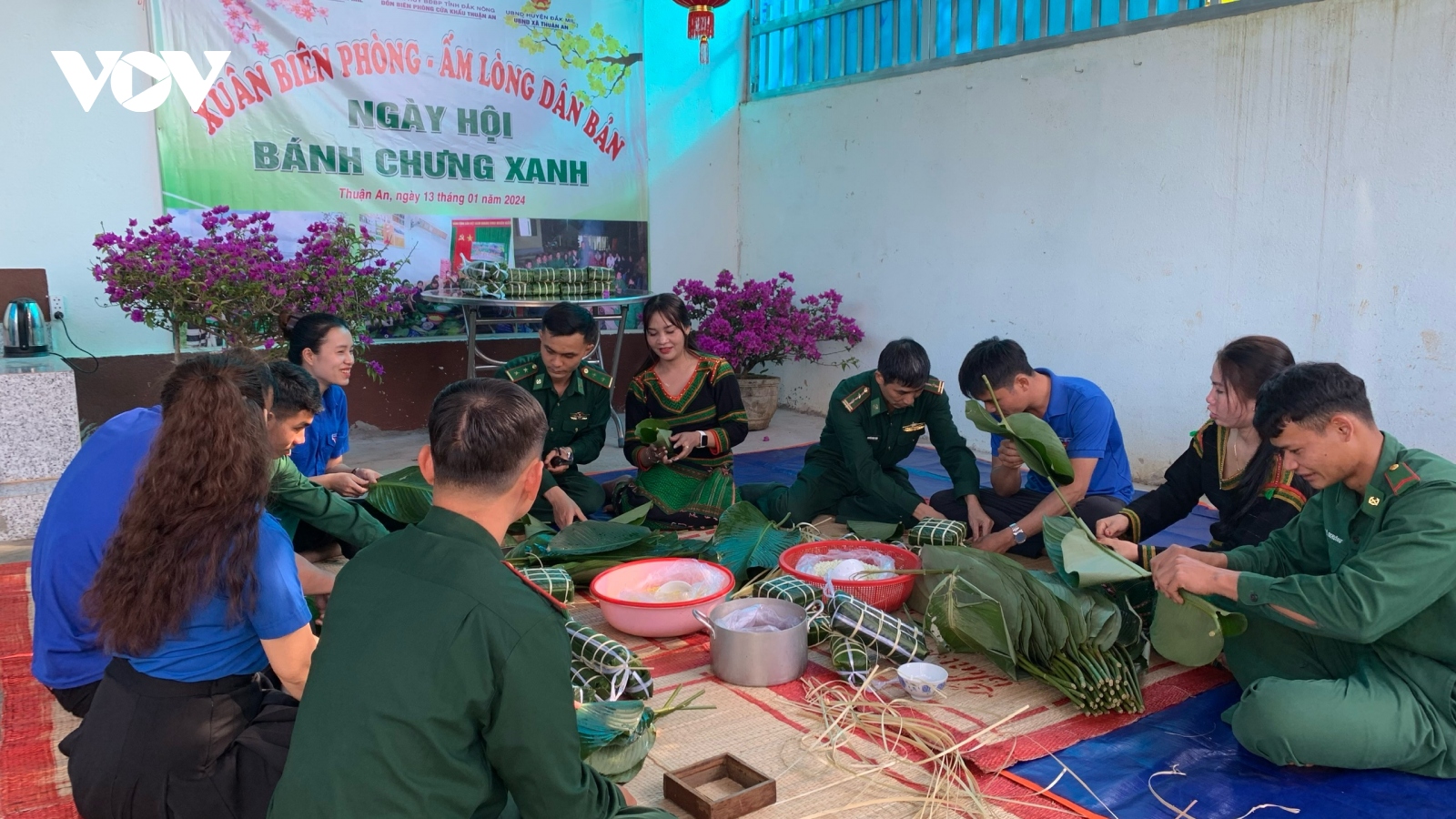 Xuân biên cương Đắk Nông ấm áp, đoàn kết tình quân dân