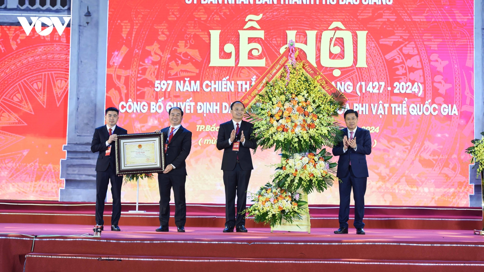 Lễ hội Xương Giang trở thành di sản văn hóa phi vật thể quốc gia