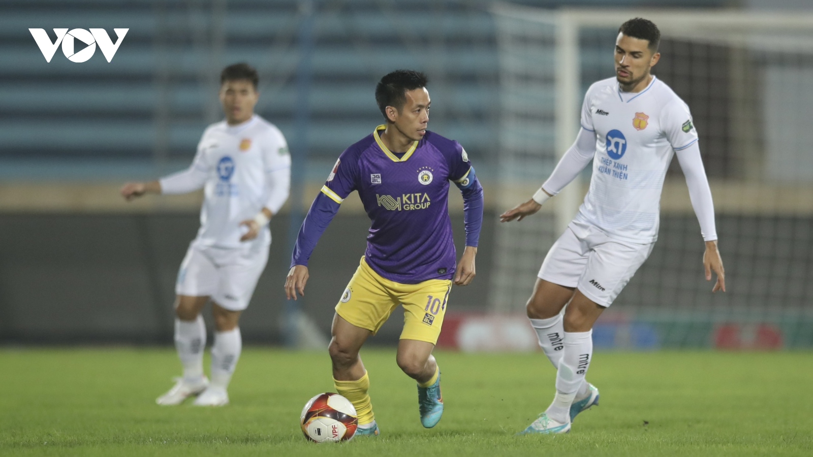 Trực tiếp Nam Định 0 - 0 Hà Nội FC: Sức ép nghẹt thở