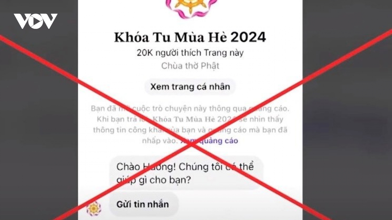 Tìm khoá tu mùa hè cho con, một phụ nữ bị lừa mất 2,8 tỷ đồng