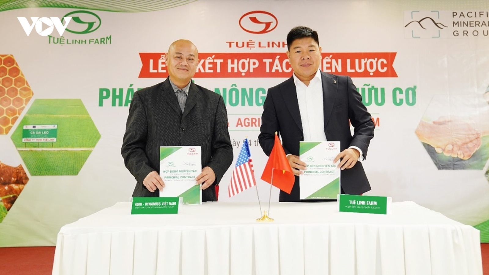 Hợp tác toàn diện trong nông nghiệp hữu cơ giữa Tuệ Linh Farm và Agri-Dynamics