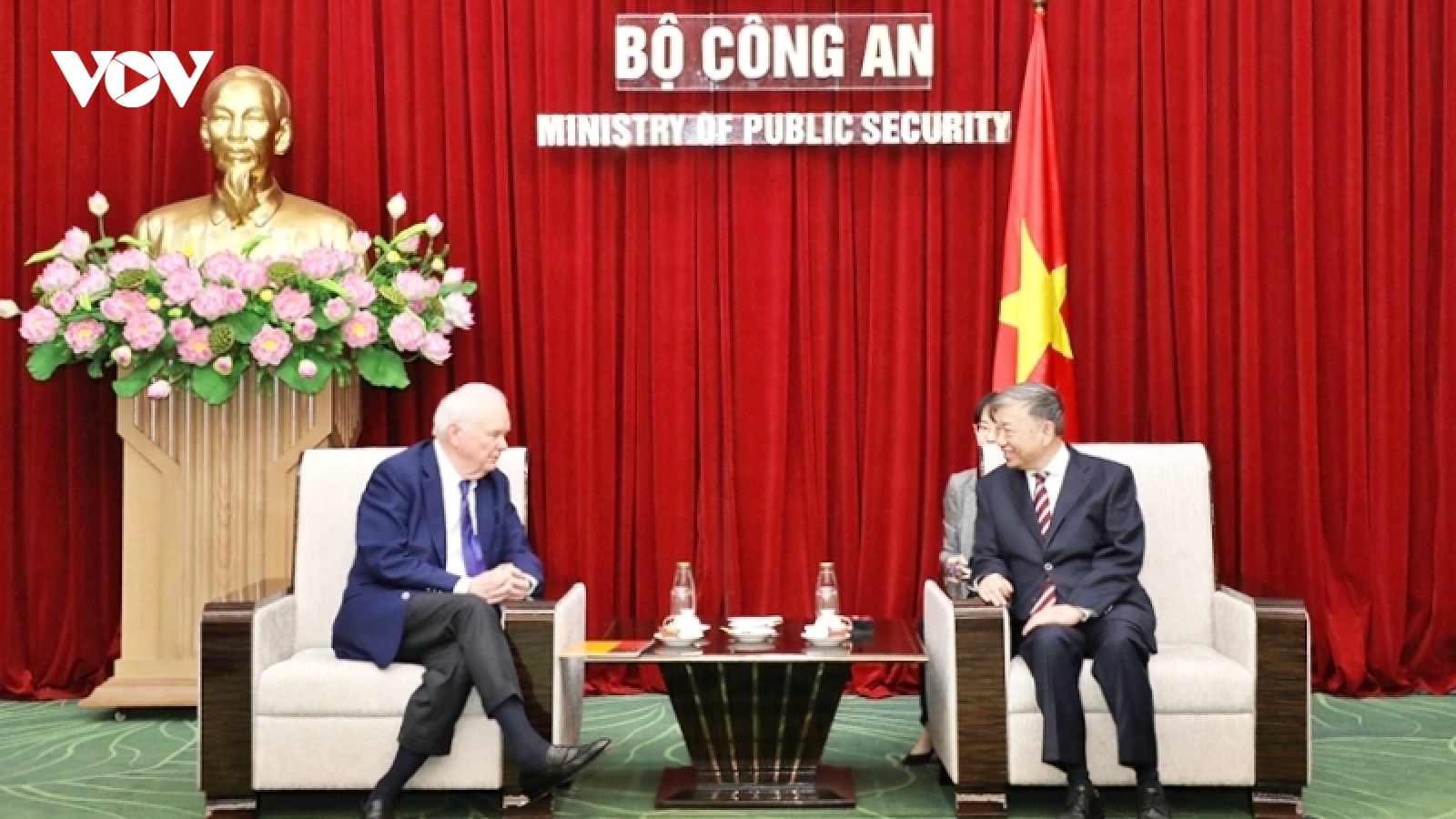 Bộ trưởng Công an Tô Lâm tiếp Cố vấn cấp cao trường Đại học Harvard Kennedy