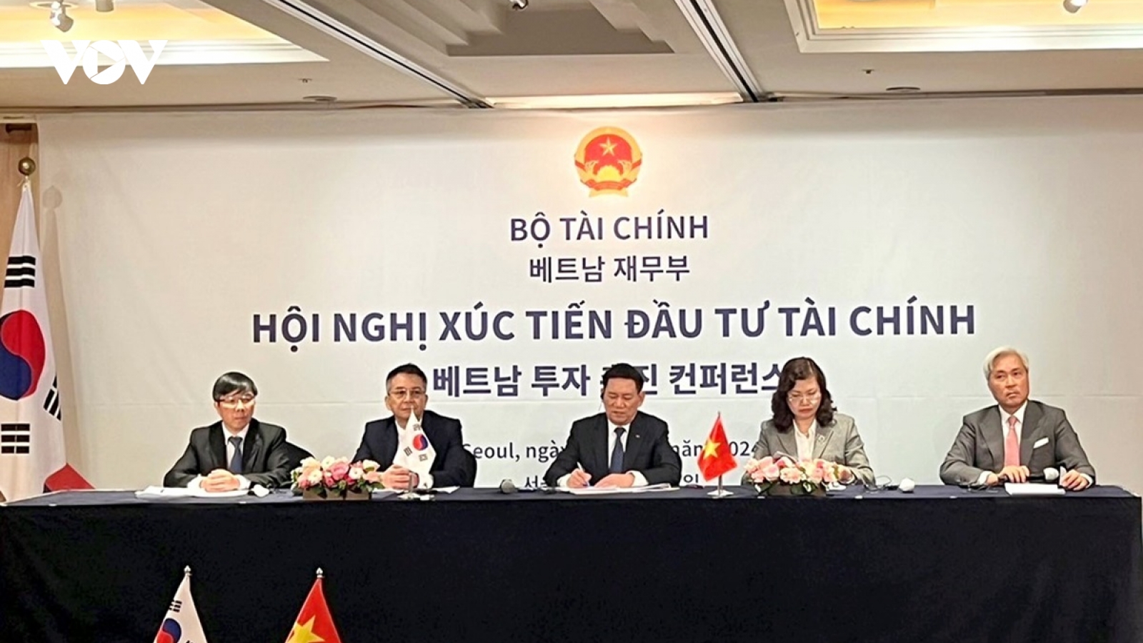 Bộ Tài chính cam kết “cùng thành công, chung thắng lợi” với các đối tác Hàn Quốc