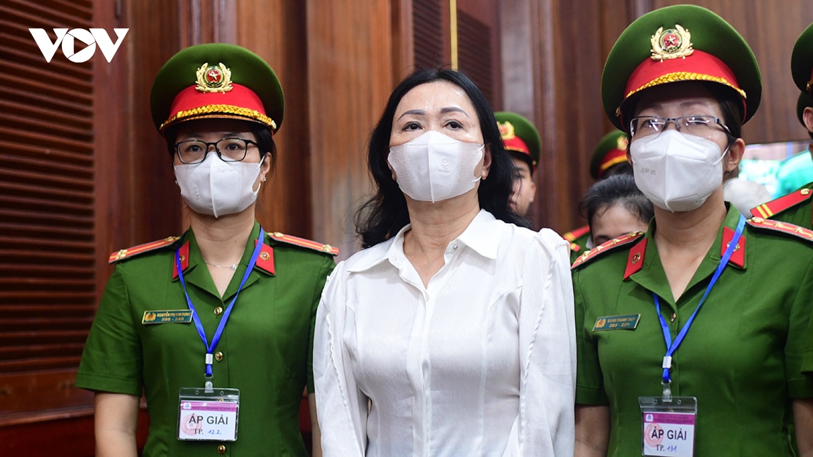 Hình ảnh phiên tòa xét xử Trương Mỹ Lan và đồng phạm vụ Vạn Thịnh Phát
