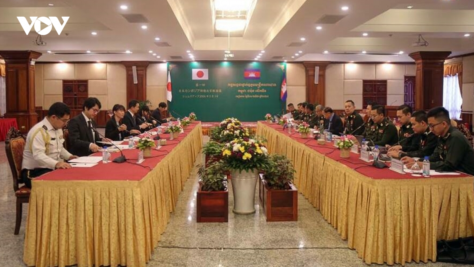 Campuchia - Nhật Bản tổ chức đối thoại quốc phòng cấp cao lần thứ nhất