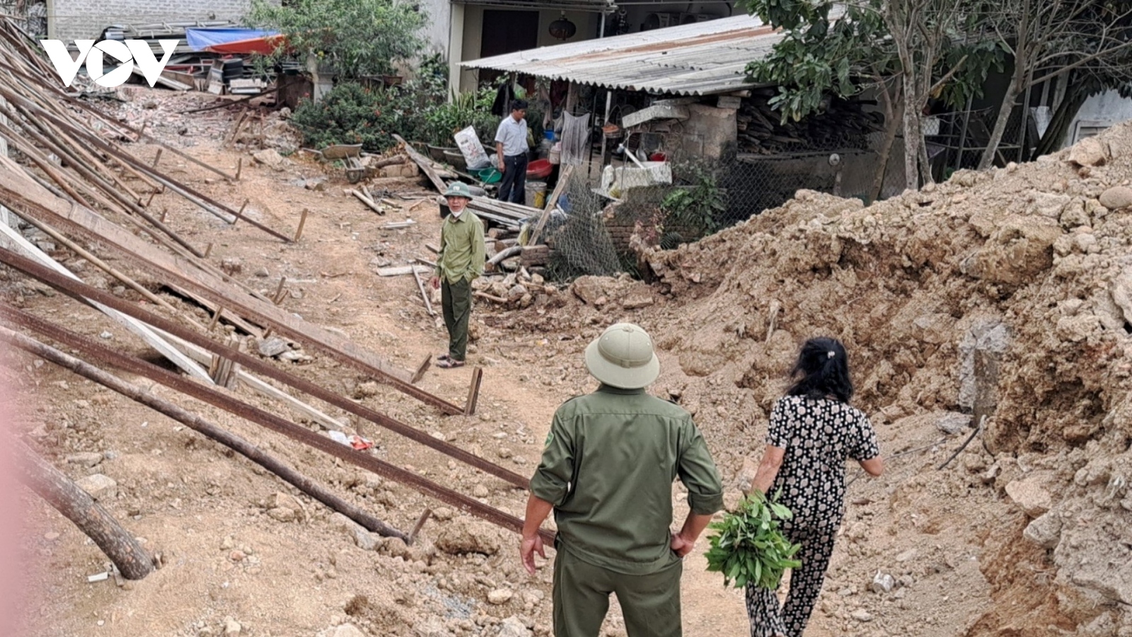 Sập tường rào, một người bị đè tử vong tại chỗ