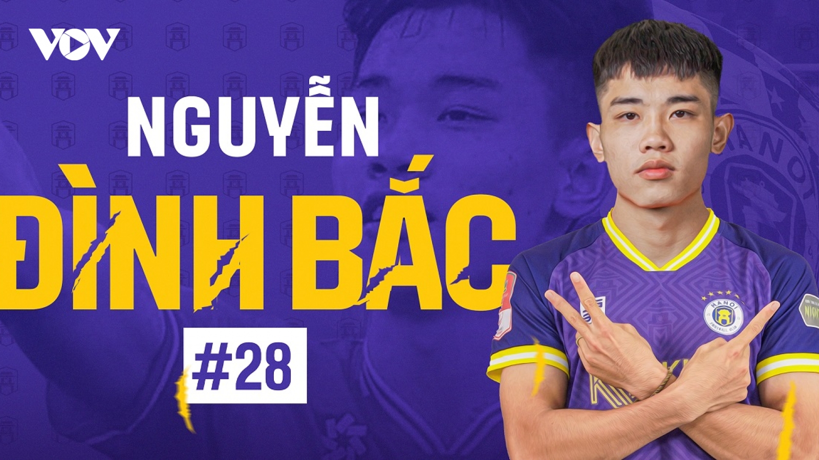 Hà Nội FC ký hợp đồng 1,5 mùa giải với Đình Bắc