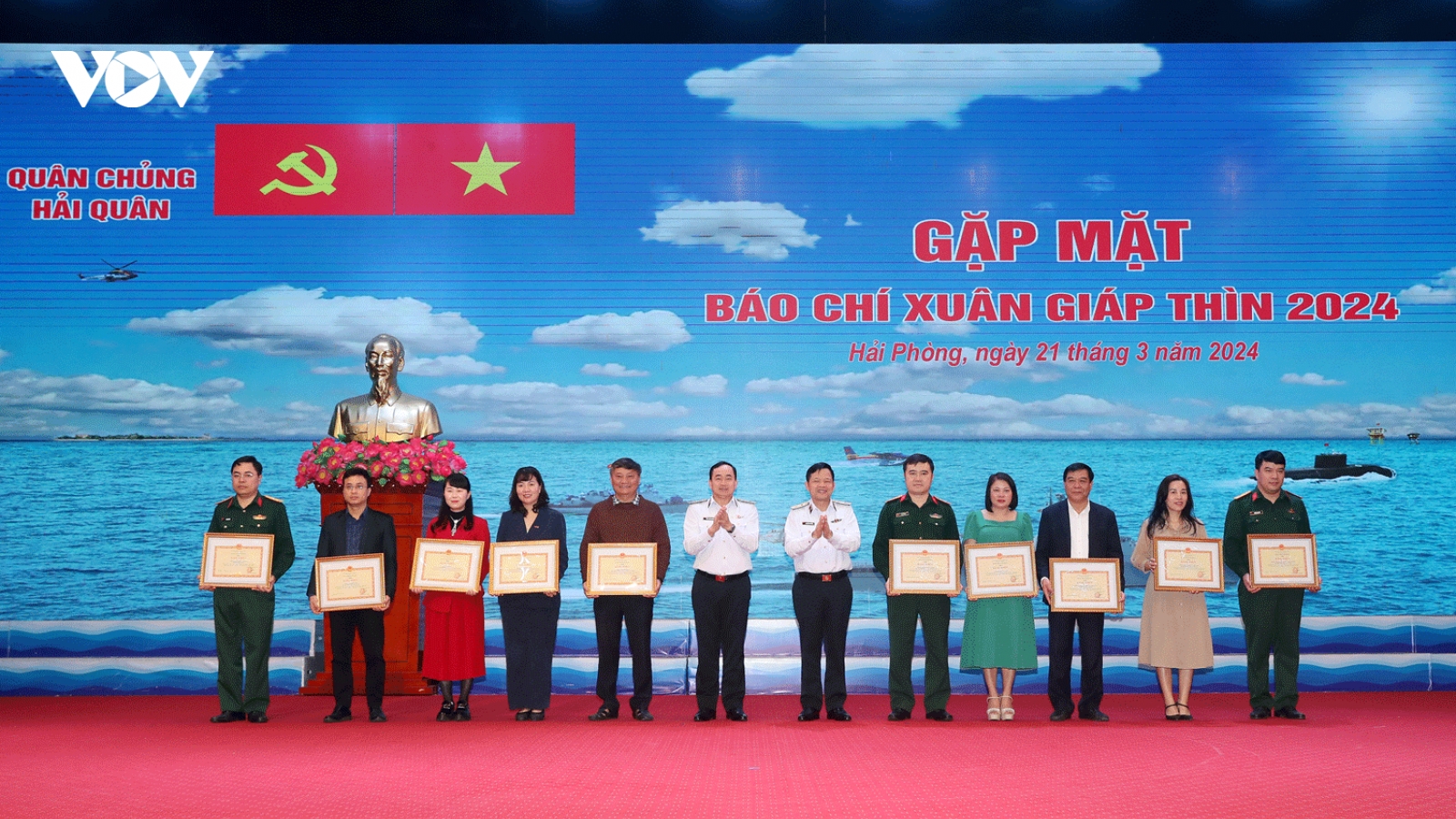 Báo chí đồng hành với Quân chủng Hải quân giữ vững chủ quyền biển đảo Tổ quốc
