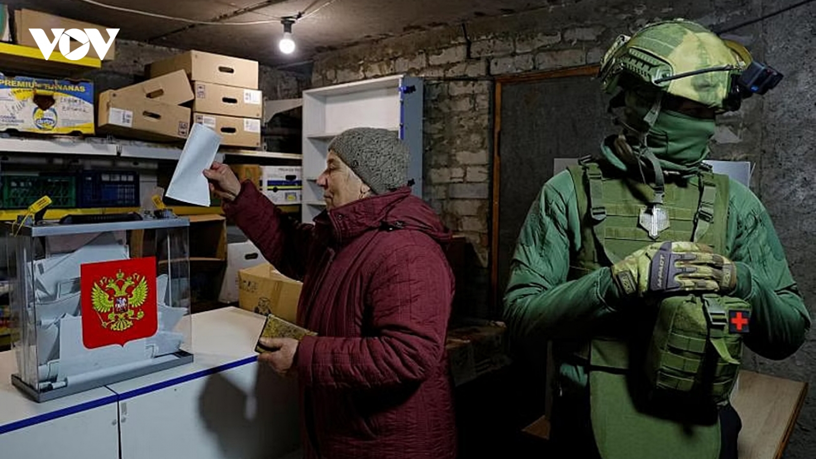 Bên trong bầu cử tổng thống tại vùng Ukraine ly khai được Nga sáp nhập