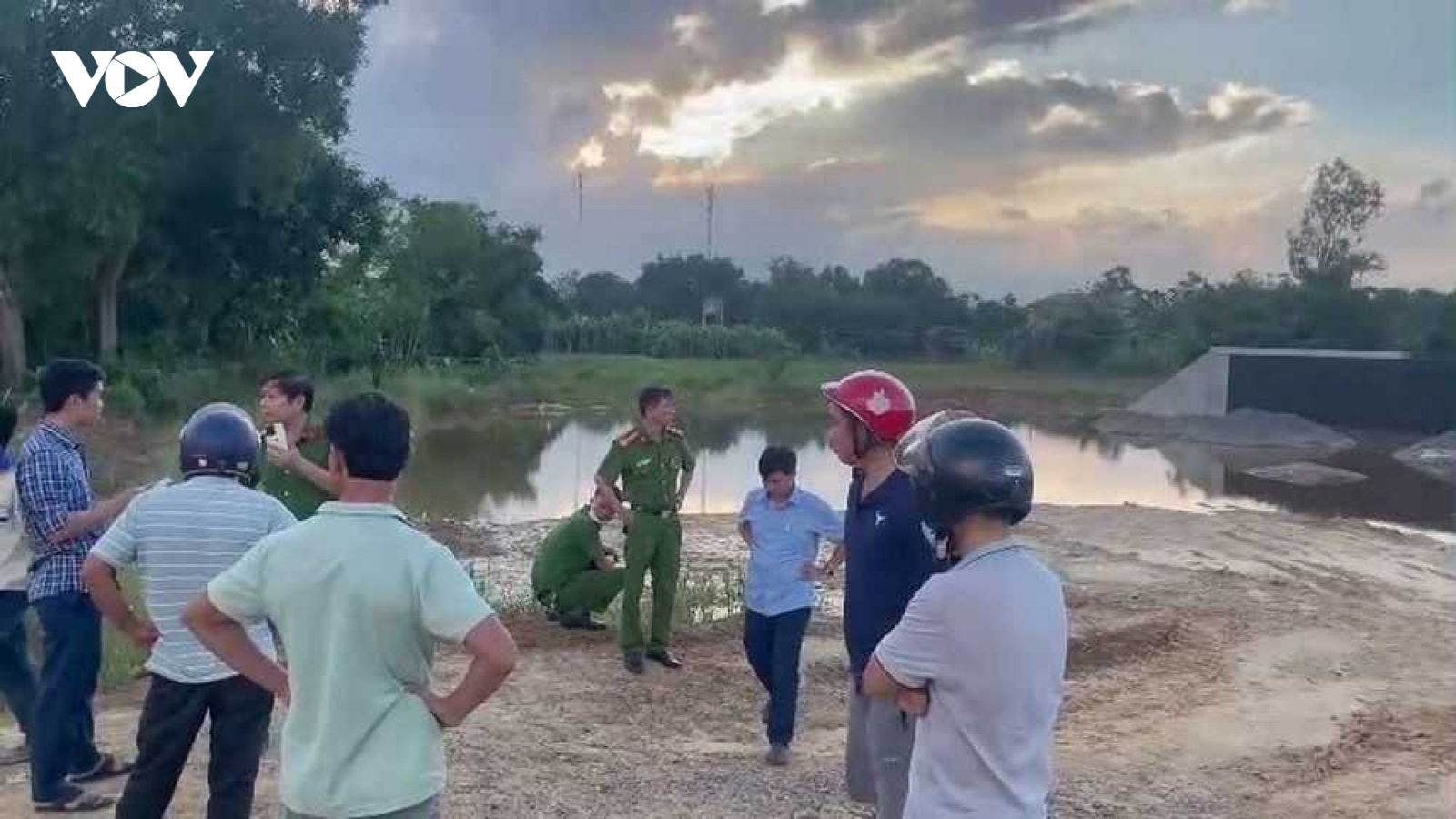 Khởi tố vụ án học sinh tử vong tại hố công trình Dự án cao tốc Vạn Ninh - Cam Lộ