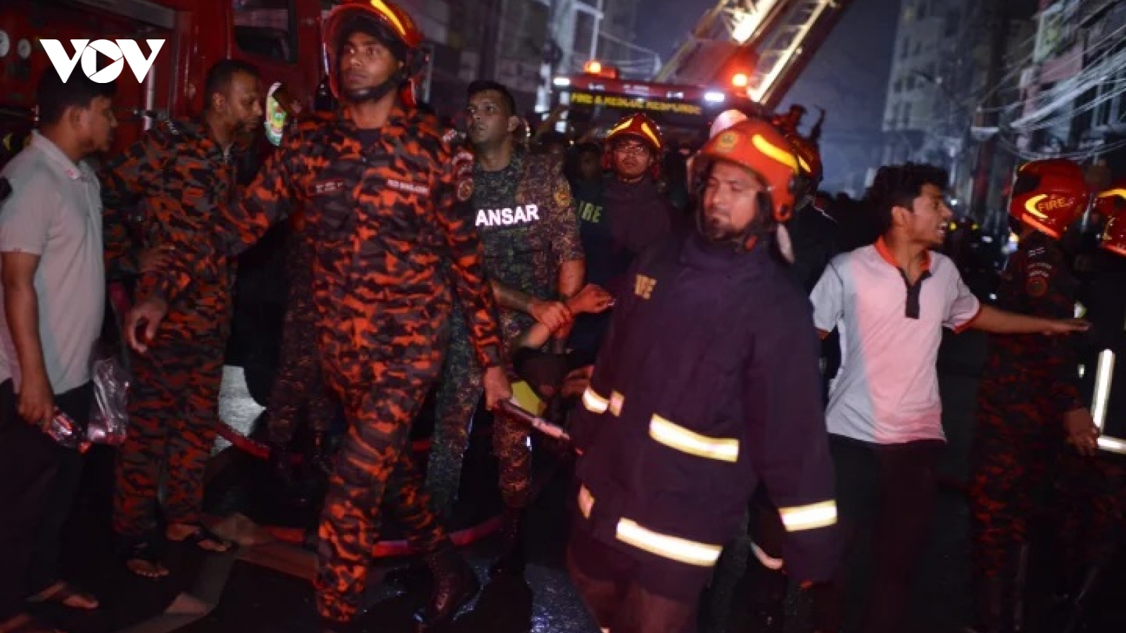 Cháy lớn ở thủ đô Dhaka của Bangladesh, 43 người chết