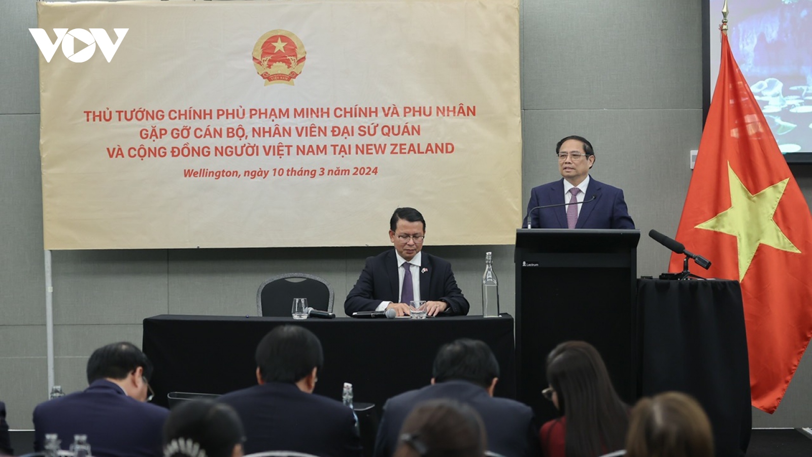Thủ tướng Phạm Minh Chính gặp gỡ cộng đồng người Việt tại New Zealand
