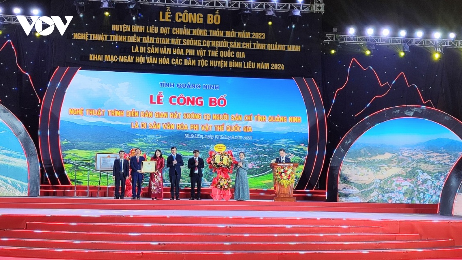 Bình Liêu là huyện miền núi biên giới đầu tiên đạt chuẩn nông thôn mới