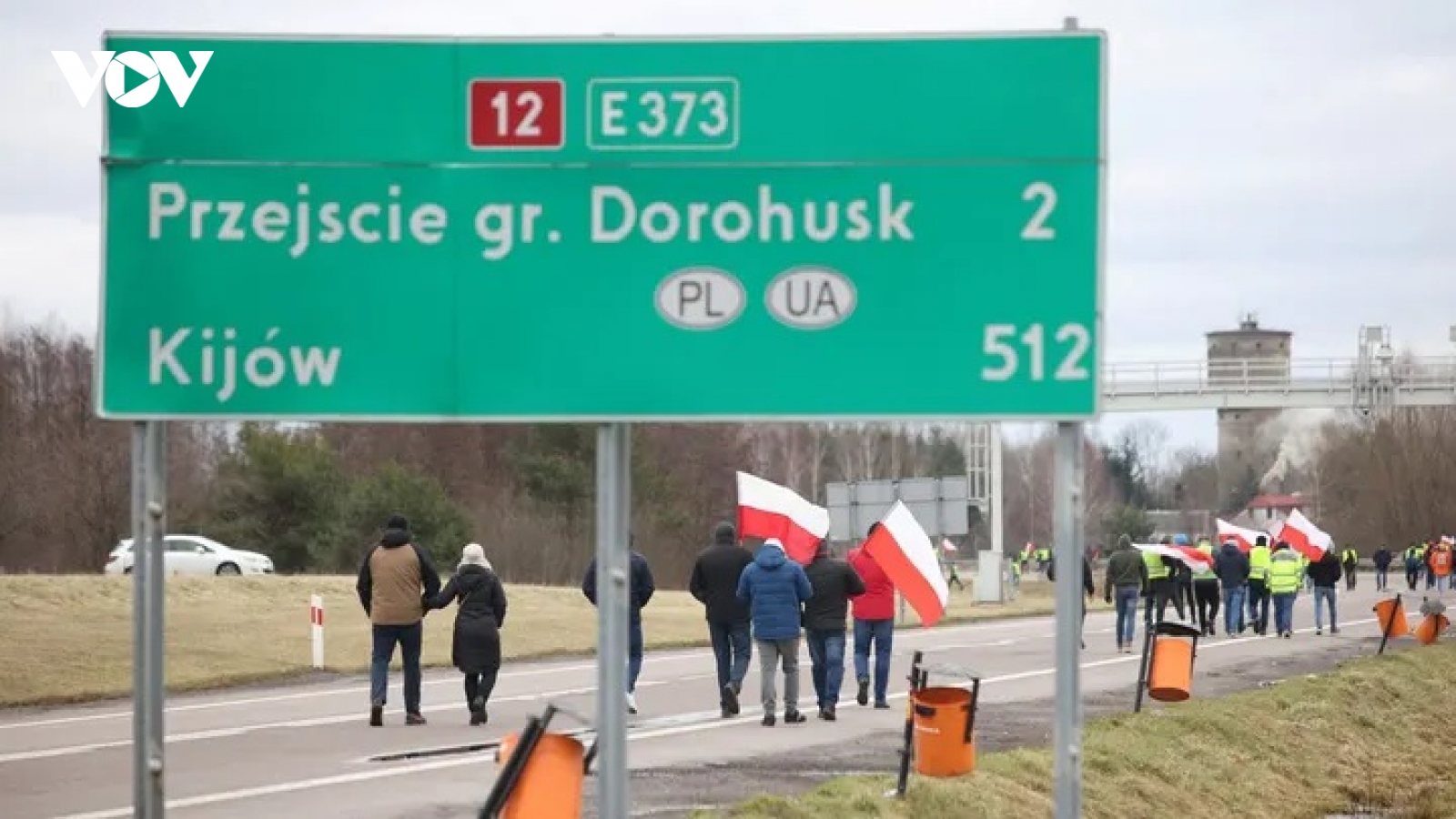 Nông dân Ba Lan từ chối dỡ bỏ hoàn toàn việc phong tỏa biên giới Ukraine