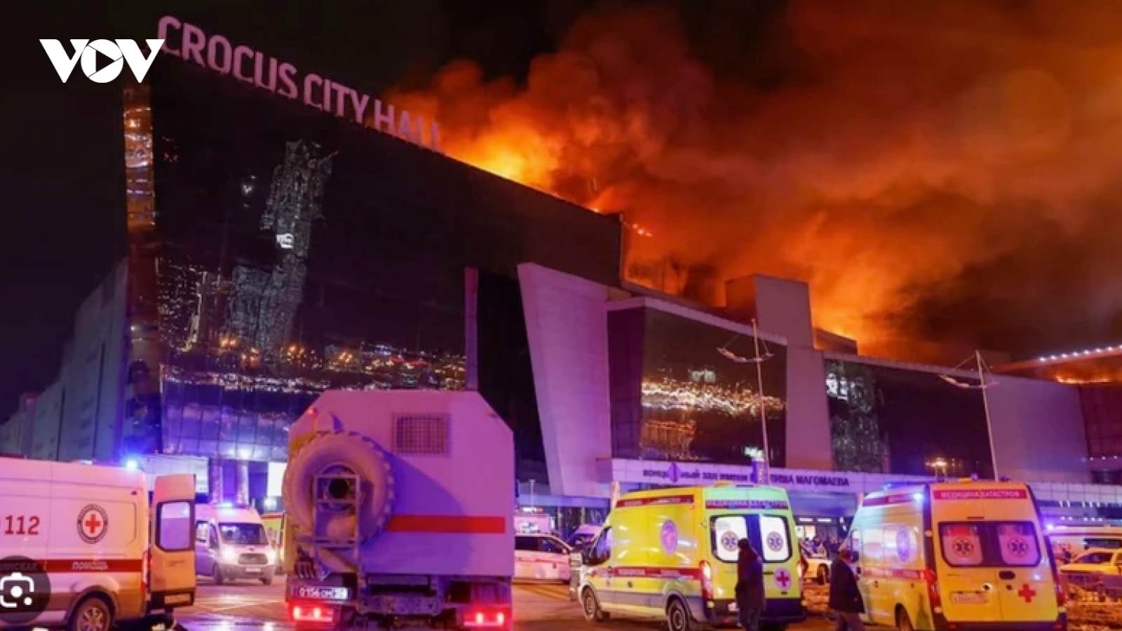 IS nhận trách nhiệm vụ khủng bố ở gần Moscow làm ít nhất 60 người thiệt mạng