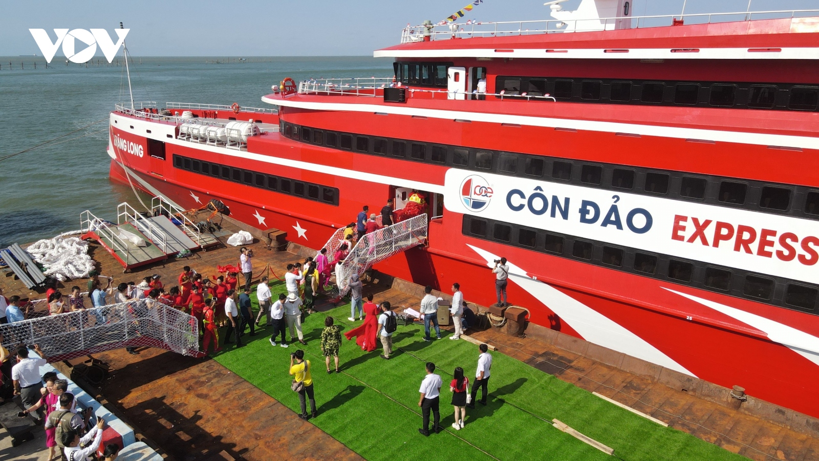 Ra mắt tàu cao tốc cỡ lớn đưa du khách đến Côn Đảo