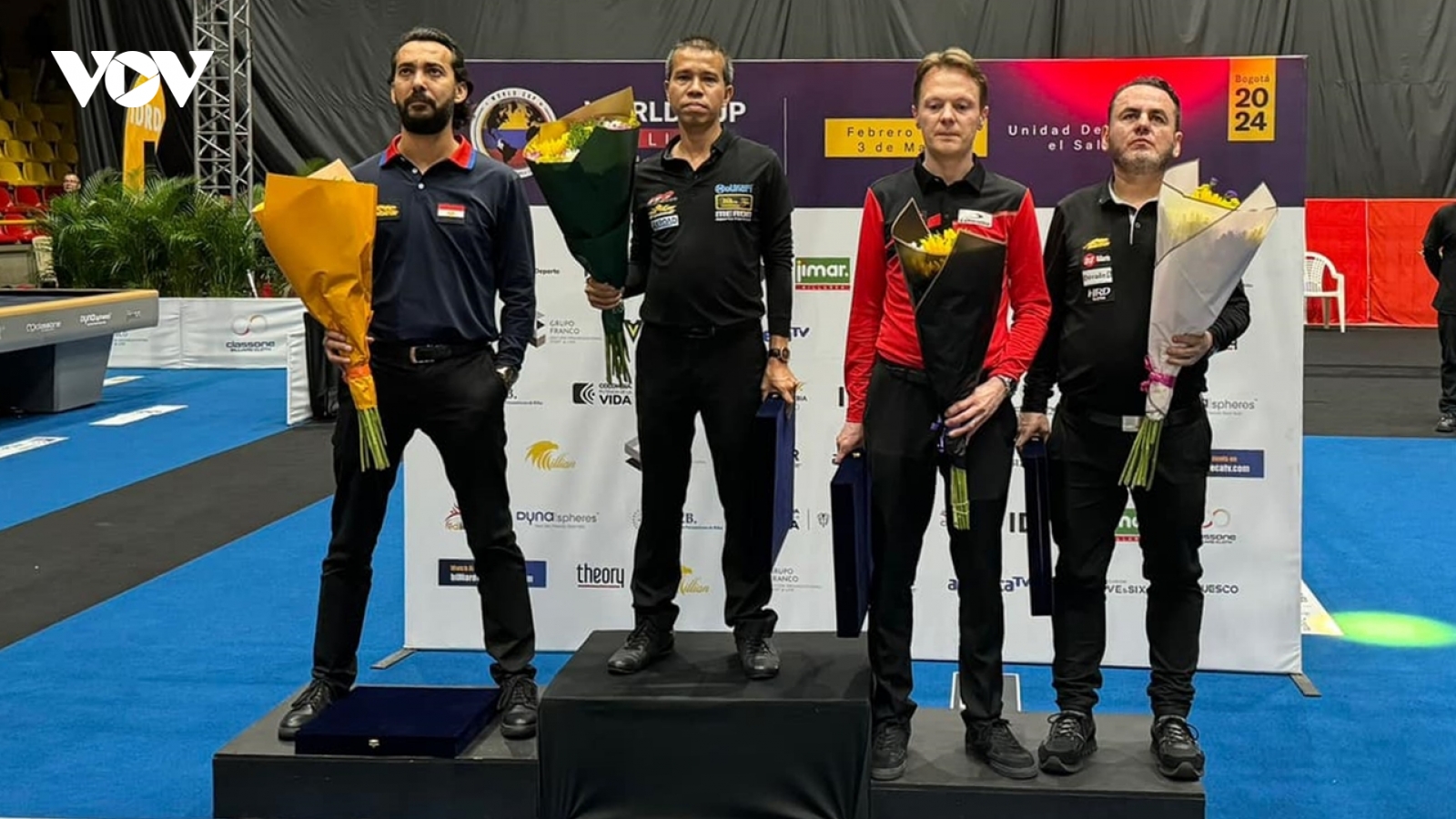Cơ thủ Việt Nam vô địch World Cup billiards