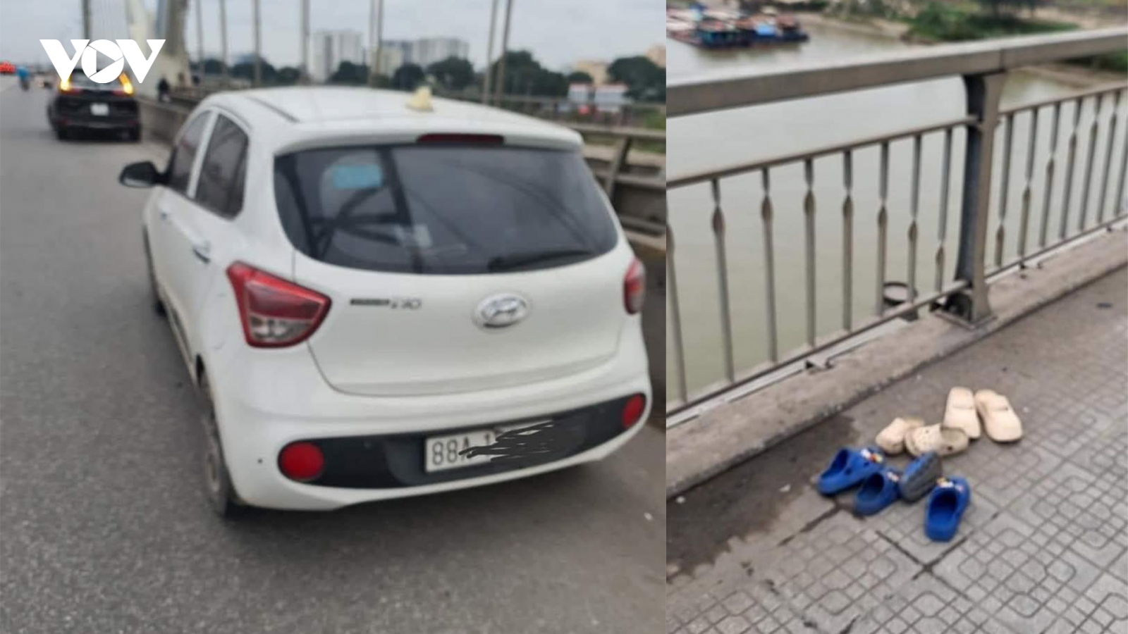 Huy động lực lượng tìm kiếm 4 mẹ con nghi nhảy cầu Đông Trù tự vẫn