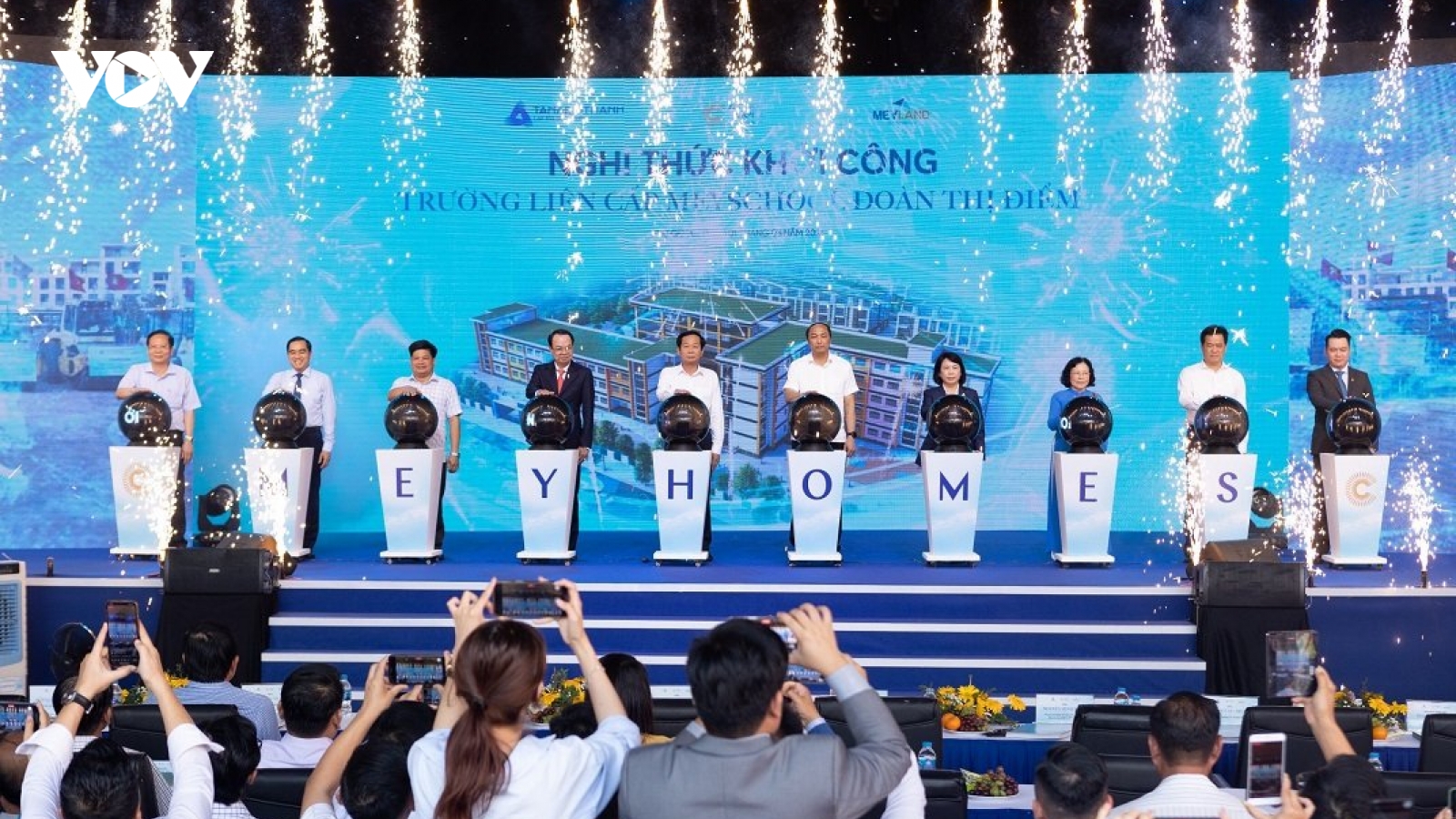 Khởi công trường liên cấp Meyschool Đoàn Thị Điểm tại Meyhomes Capital Phú Quốc