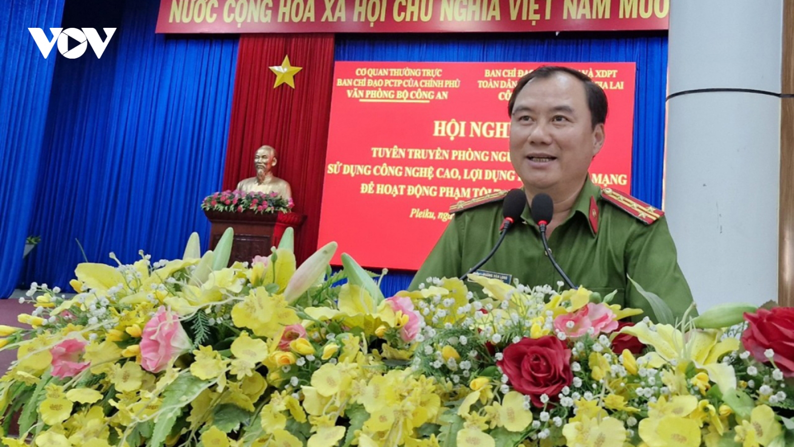 Bộ Công an tuyên truyền cảnh báo người dân Gia Lai về lừa đảo công nghệ