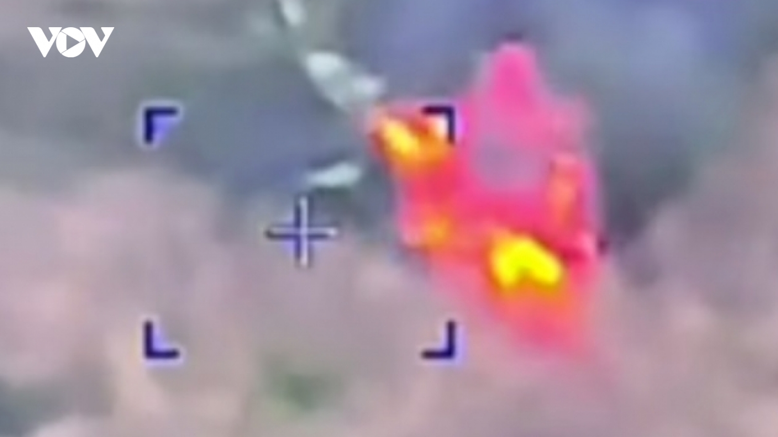 Nga tung video bắn cháy trực thăng Mi-35 của Ukraine tại Bakhmut